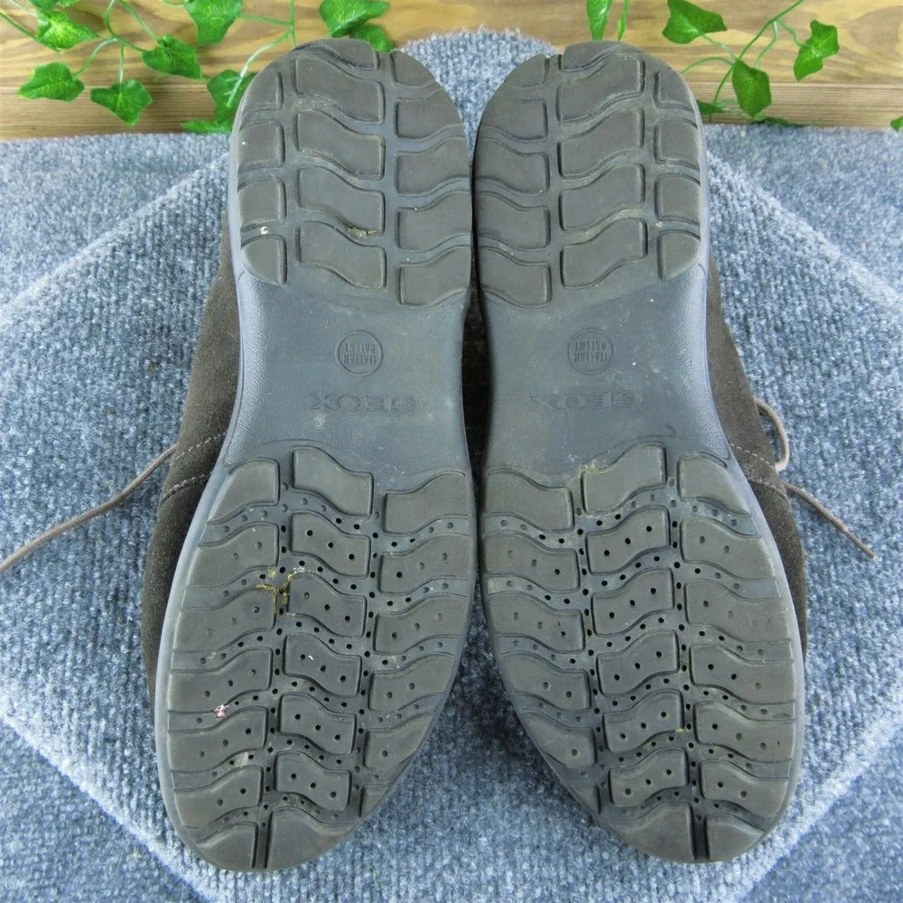 Geox‎  Men Chukka Boots Size 42 Medium Brown Leather Lace Up
